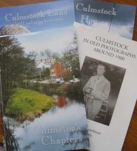 A collection of books about Culmstock