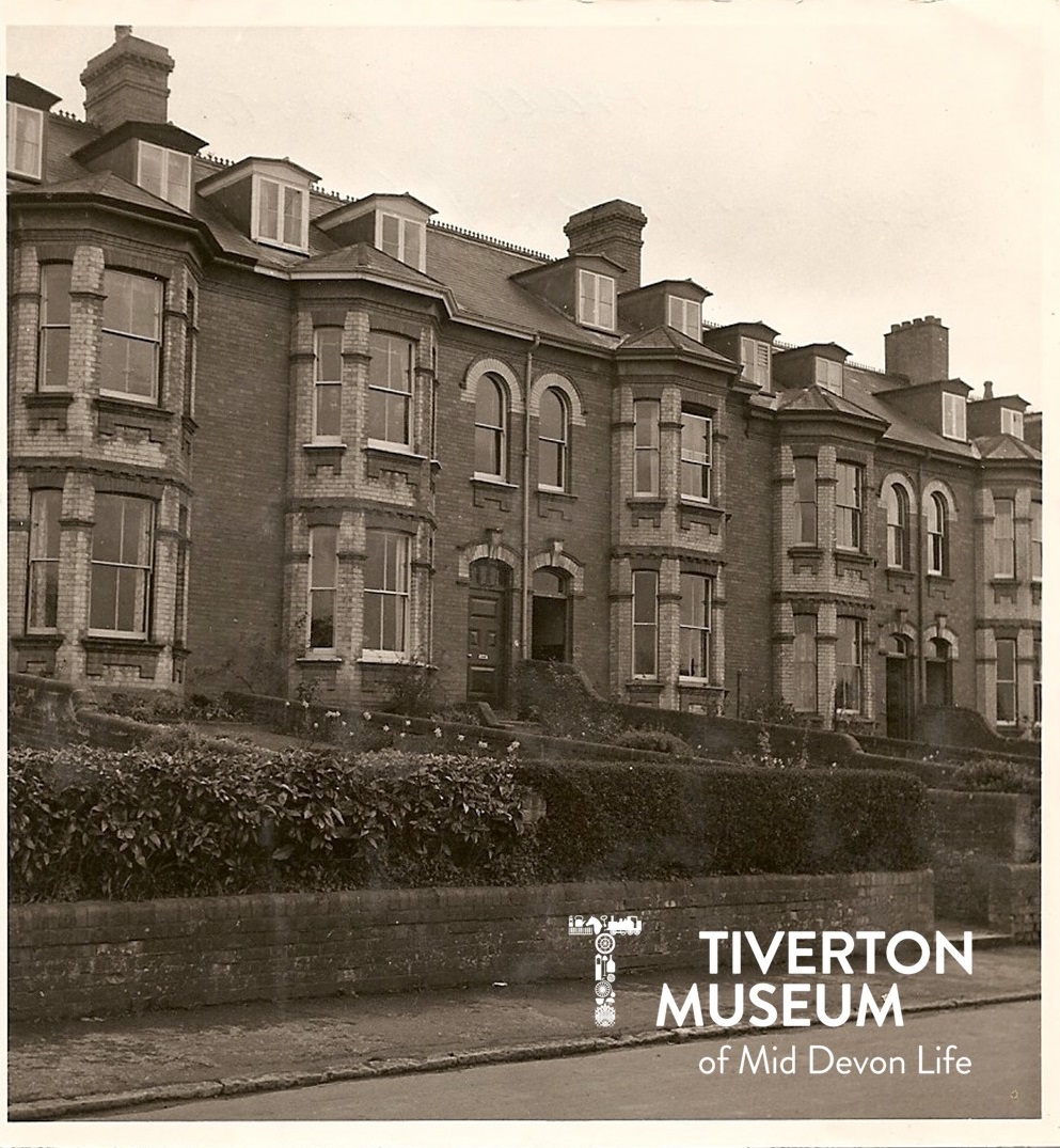 A row of terraced housing with bay windows